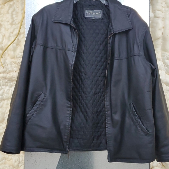 Men's Leather Jacket - Picture 1 of 3